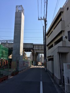 下新庄駅から法律事務所エソラ